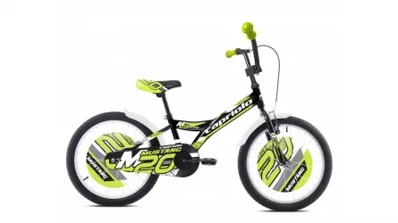 BICICLETA CAPRIOLO MUSTANG BLACK-LIME 20 ONESIZE