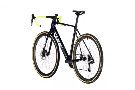 BICICLETA CUBE CROSS RACE C:68X TE LIQUIDBLUE FLASHYELLOW 2023 58 CM