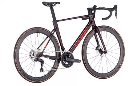 BICICLETA CUBE LITENING AIR C:68X RACE LIQUIDRED CARBON 2024 50 CM