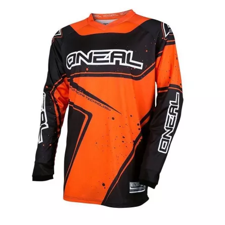 Bluza ciclism O'Neal Element RACEWARE negru-portocaliu XL