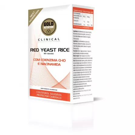 GOLD NUTRITION CLINICAL RED YEAST RICE 60 CPS 60 capsule