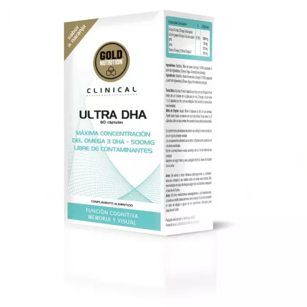 GOLD NUTRITION CLINICAL ULTRA DHA 60 CPS 60 capsule
