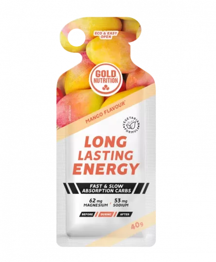 GOLD NUTRITION GEL ENERGIZANT LONG LASTING 40G MANGO