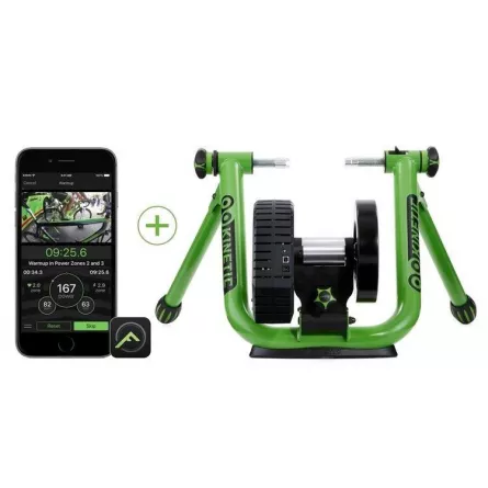 Home Trainer Kinetic Road Machine Control T-6400 Verde