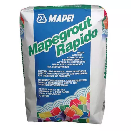 Mortar pentru reparatii, Mapei Mapegrout Fast Set (Rapido), 25 kg, [],bilden.ro