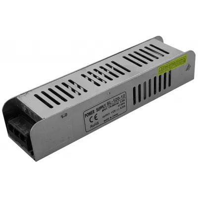 Transformator pentru banda LED 12V 5A ABLSPS12V-120W-IP20-S, [],bilden.ro