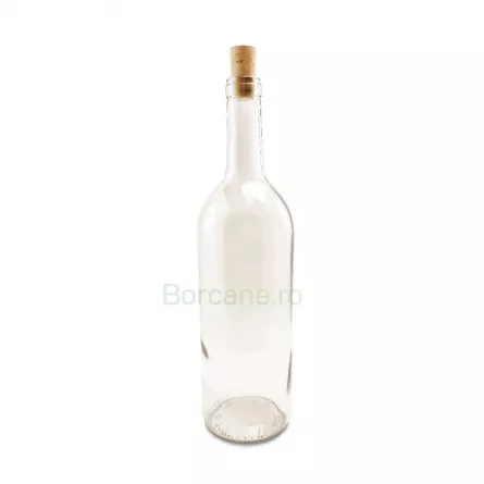 Sticla vin 1L transparenta, [],borcane.ro