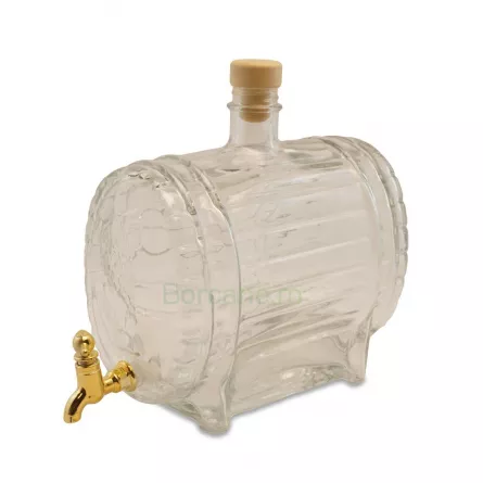 Butoias sticla 1.5 L cu robinet, [],borcane.ro