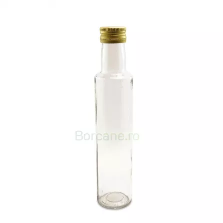 Sticla 250 ml Dorica flint, [],borcane.ro