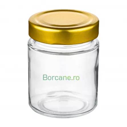 Borcan 180 ml rotund deep TO 63 mm, [],borcane.ro