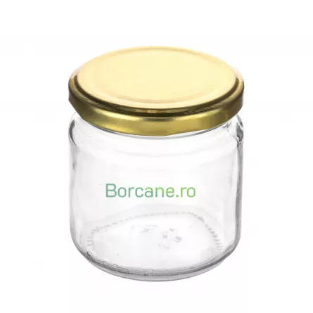 Borcan 210 ml Rotund TO 66, [],borcane.ro