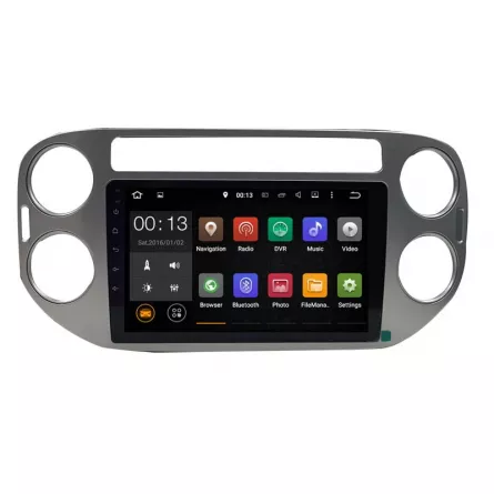 Navigatie Auto Android dedicata Tiguan Radio DVD Player Mp5, Video, GPS, 10 inch, 2DIN, WiFi, [],buz.ro