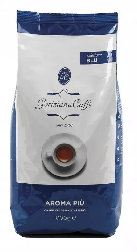 Cafea boabe Goriziana Caffe, Aroma Piu, 1000g, [],cmcshop.ro