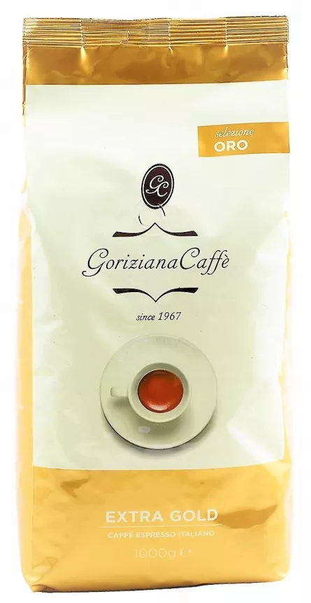 Cafea boabe Goriziana Caffe, Extra Gold, 1000g, [],cmcshop.ro