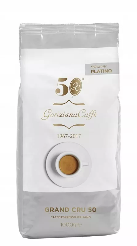 Cafea boabe Goriziana Caffe, Platino, Grand Cru 50, 1000g, [],cmcshop.ro