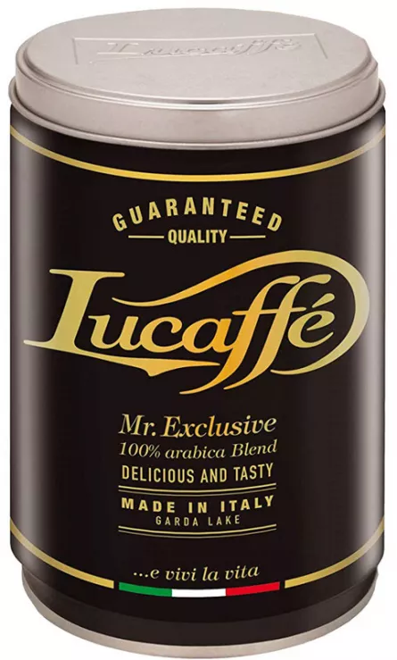 Cafea boabe Lucaffe Mr. Exclusive, 100% Arabica, cutie 250g, [],cmcshop.ro