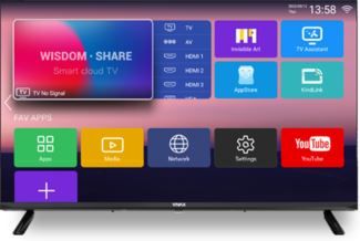 Televizor LED Smart Vivax 32LE131T2S2SM, Android 9, HD Ready, 80 cm, Clasa F, [],cmcshop.ro