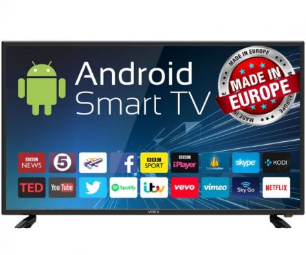 Televizor LED Smart Vivax 40LE113T2S2SMV2, Android 9, Full HD, 100 cm, Clasa F, [],cmcshop.ro