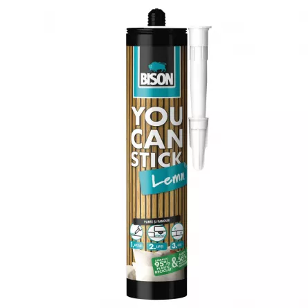 ADEZIV BISON YOU CAN STICK LEMN 435G 428800, [],comsport.ro