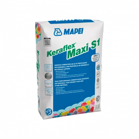 ADEZIV KERAFLEX MAXI S1 WHITE 23KG BAGS 1202123 MAPEI, [],comsport.ro