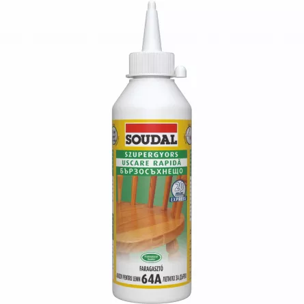 ADEZIV LEMN D2 64A 250ML USCARE RAPIDA 124664, [],comsport.ro