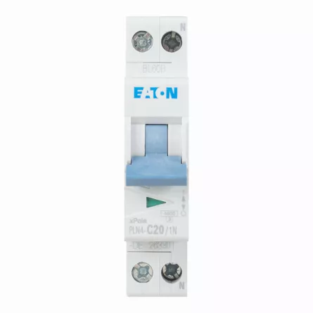 Intrerupator Automat 20A 1P+N C 4.5Ka, [],comsport.ro