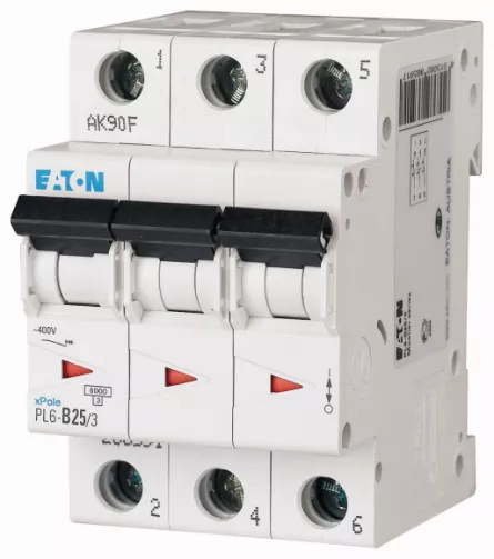 Intrerupator Automat 25A 3P C 6KA, [],comsport.ro
