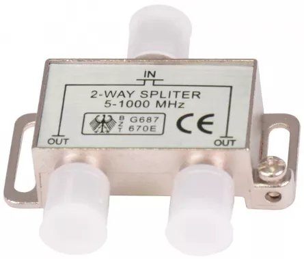 Spliter profesional CATV 2M 5-1000Mhz, [],comsport.ro