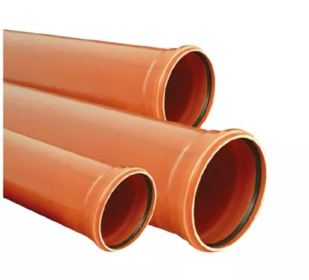 TEAVA PVC PORTOCALIE 125-2M SN2 00169, [],comsport.ro