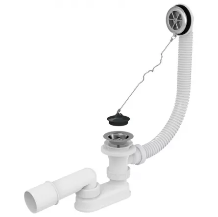 VENTIL CADA CU PREAPLIN CROMAT ALCA A501, [],comsport.ro