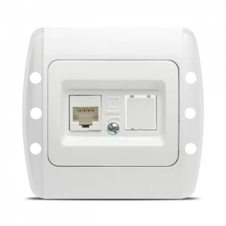 ZIRVE PRIZA UTP 1* RJ 45 CAT 6E ST, [],comsport.ro