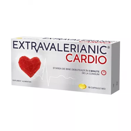 Extravalerianic cardio, 30 capsule, Biofarm