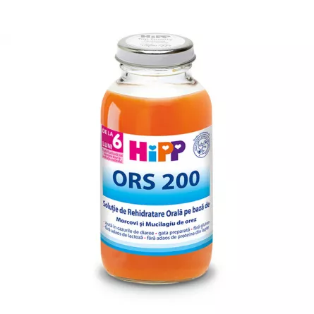 Ors, bautura rehidratanta impotriva diareei, 0.2L, HiPP