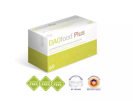 DAOfood Plus 60 de capsule vegetale, [],dddrugs.ro