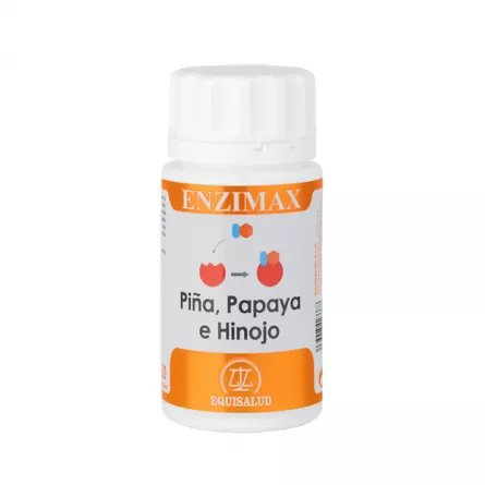 Enzimax Pina, Papaya e Hinojo 50 capsule, [],dddrugs.ro
