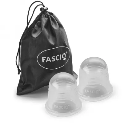 FASCIQ® Set Silicone Cupping – 2 Ventuze Small, [],dddrugs.ro