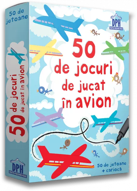 50 de jocuri de jucat in avion, [],edituradph.ro