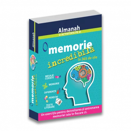 Almanah - O activitate pe zi: O memorie incredibila in 365 de zile, [],edituradph.ro