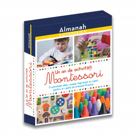 Almanah - O activitate pe zi: Un an de activitati Montessori, [],edituradph.ro