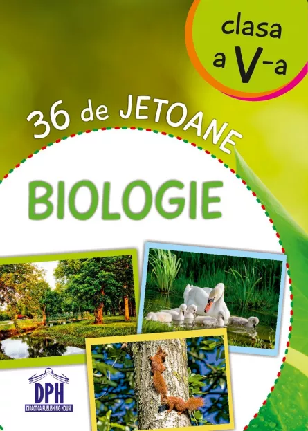 Biologie - 36 de jetoane - Clasa a V- a, [],edituradph.ro