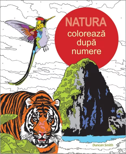 Coloreaza dupa numere - Natura, [],edituradph.ro