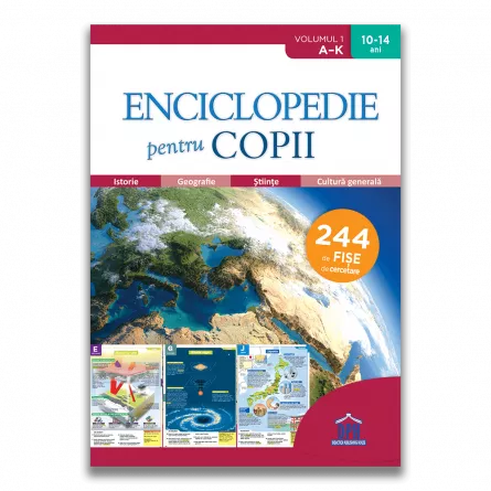 Enciclopedie pentru copii - Volumul 1 - De la A la K, [],https:edituradph.ro