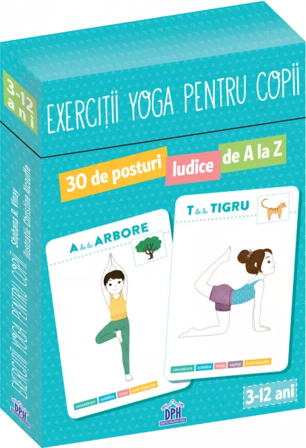 Exercitii Yoga pentru copii, [],edituradph.ro