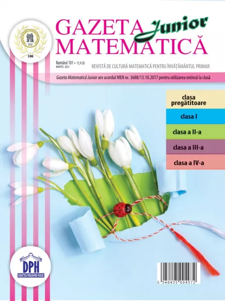 Gazeta Matematica Junior nr. 101 Martie 2021, [],edituradph.ro