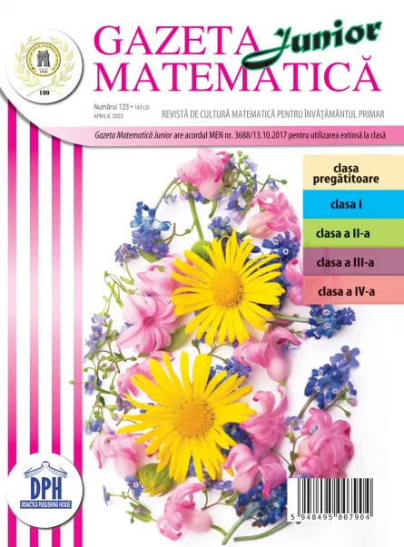 Gazeta Matematica Junior nr. 123 Aprilie 2023, [],edituradph.ro