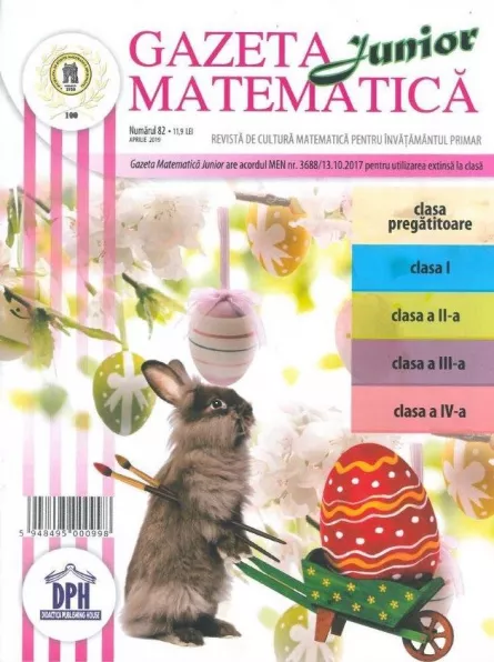 Gazeta Matematica Junior nr. 82, [],edituradph.ro