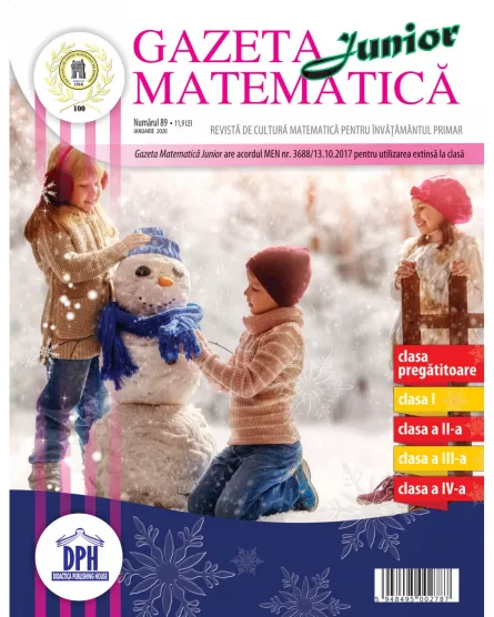 Gazeta Matematica Junior nr. 89, [],edituradph.ro