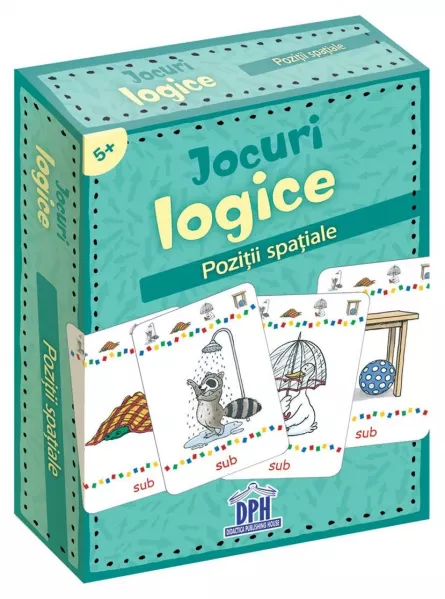 Jocuri logice - Pozitii spatiale, [],edituradph.ro