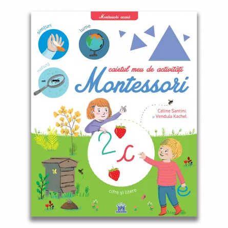 Montessori acasa: Caietul meu de activitati Montessori, [],edituradph.ro