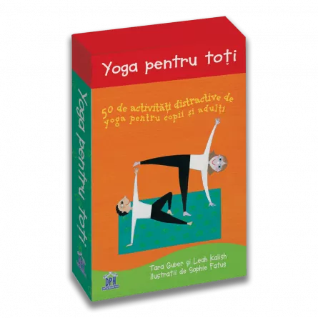 Yoga pentru toti: 50 de activitati distractive de yoga pentru copii si adulti, [],edituradph.ro